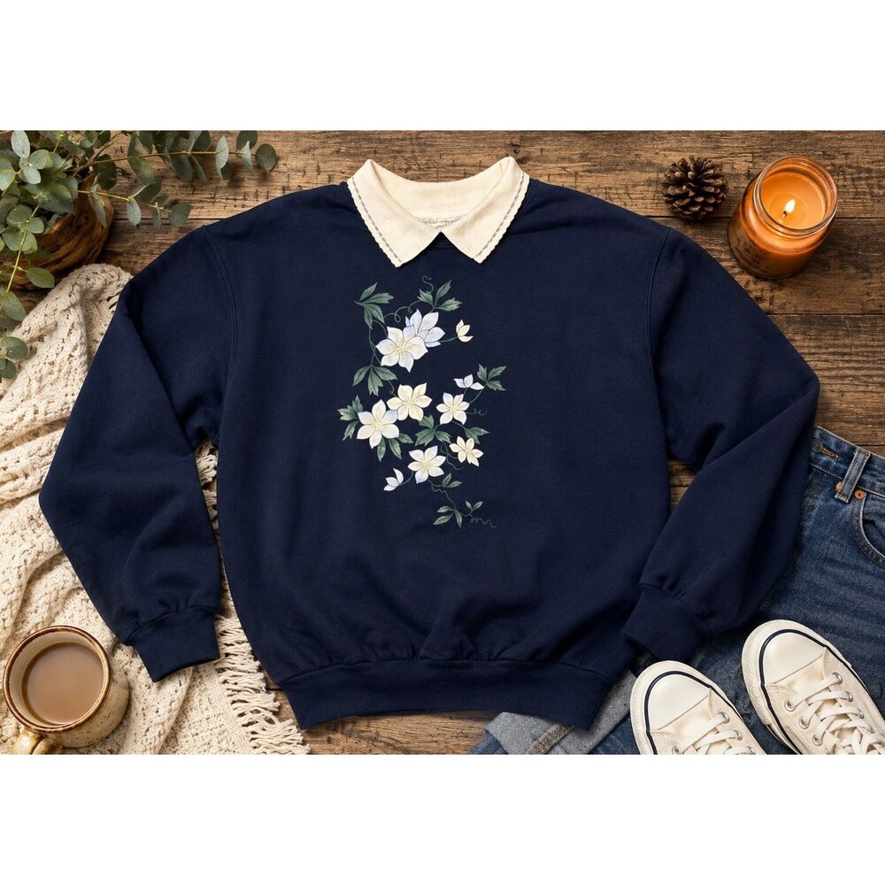 Vtg Morning Sun Winter Holiday Christmas Sweatshirt Sweater Size XL USA 90s